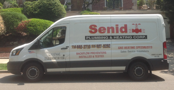 Senid Plumbing and Heating Corp Van